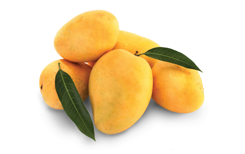 mango with leaves